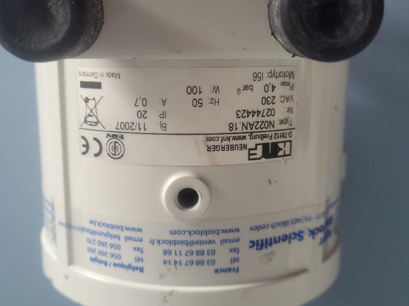 Pompe à vide à membrane KNF N022AN.18_5