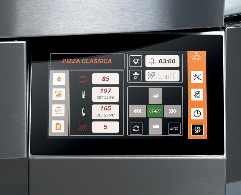 Four électrique sole tournante 10 pizzas ø 35 cm GIOTTO CUPPONE_5