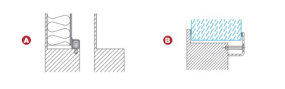 Porte simple sur mesure avec pare-balles fb7 -  ftmq 0052_5
