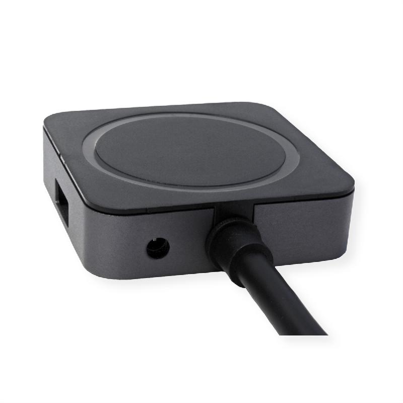 VALUE Hub USB 3.2 Gen1, 4 ports (2x A+ 2x C) avec câble prolongateur, noir, 10 m_5