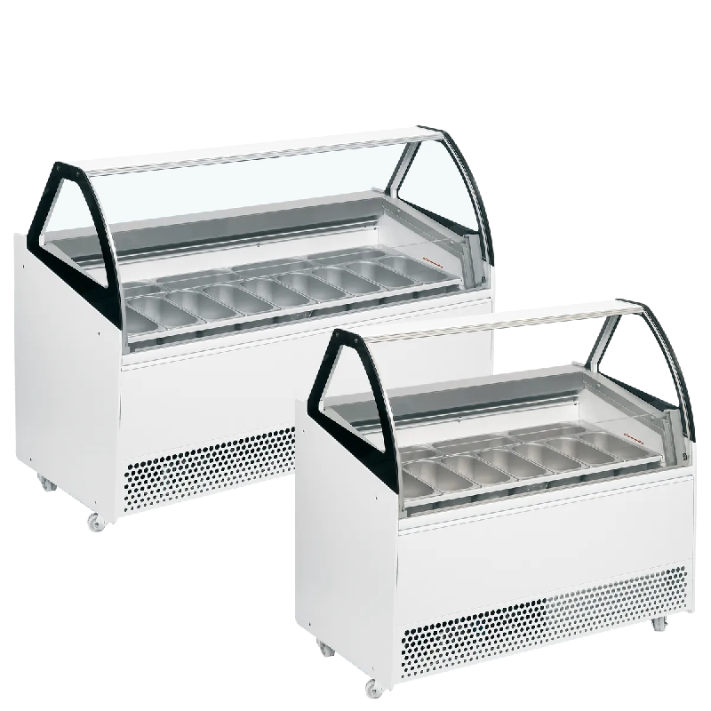 Congélateur vitré de glace BERMUDA VIEW RV10 ( 300 / 255 L) Blanc TEFCOLD_5
