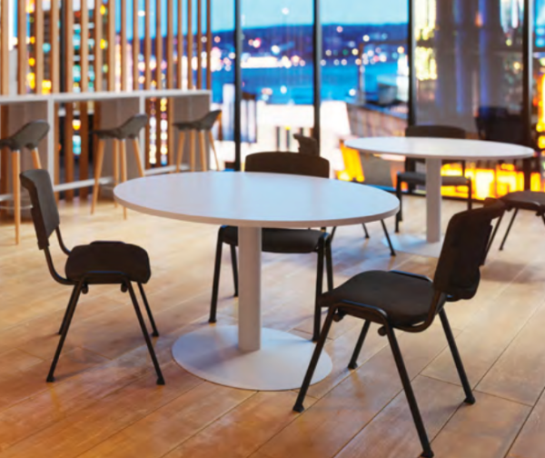 Ensemble - Tables de réunion - Buronomic - différents plateaux et finitions au choix_5