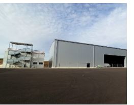 Hall et entrepôt modulaire diaphane - Gamme Mecarapid - Jusqu'à 40 m de largeur libre, structure métallique sur mesure_5