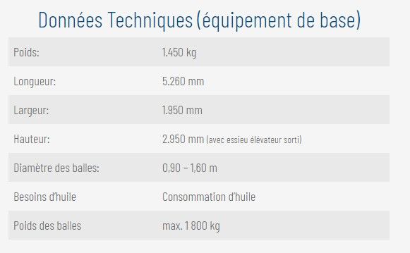 G3010 Farmer - Enrubanneuse agricole stationnaire avec télécommande - Goewell Maschinenbau GmbH - Longueur : 5.260 mm_5