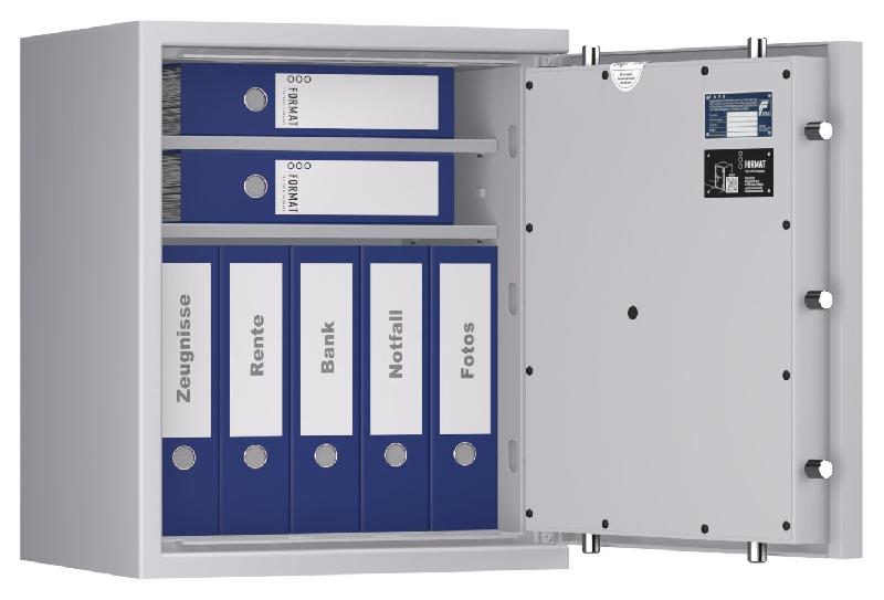 Coffre-fort FORMAT Lyra 3 Classe I - Anti-effraction certifié EN 1143-1 - Serrure électronique S&G Spartan 1006 / Graphite RAL 7024_5