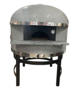 Four à pizza avec diamètre intérieur configurable pour différents besoins