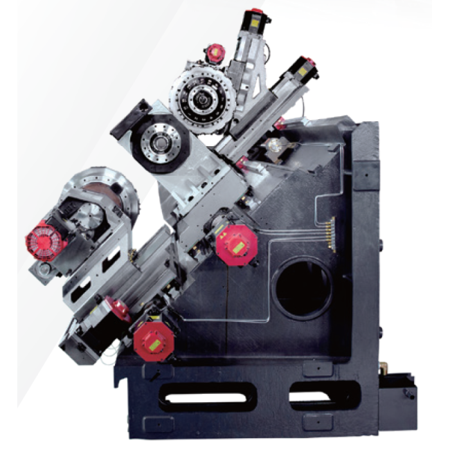 Tour CN à banc incliné - TAKISAWA Série FX - Double broche, 15 outils, usinage de pièces complexes_5