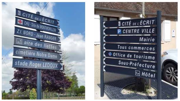 Panneau de signalisation design novateur et personnalisable - Gamme ARCHITEKT avec laquage sur demande_5