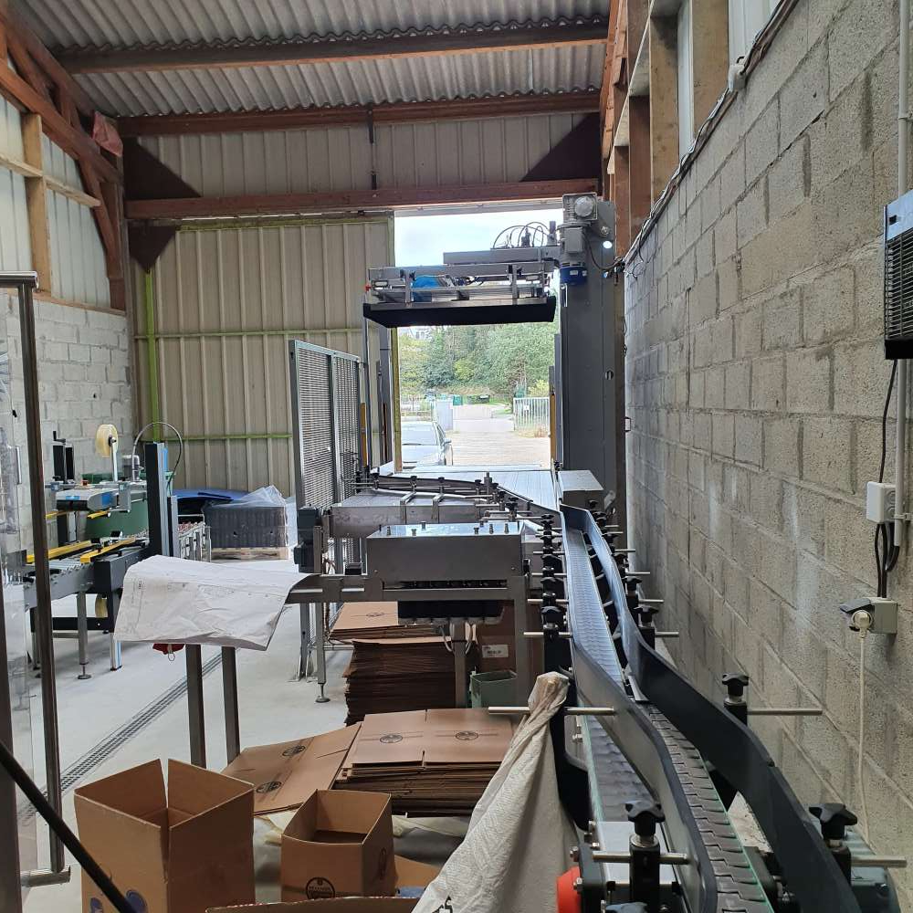 Dépalettiseur semi-automatique des produits par couche ou par rangs - cms_5