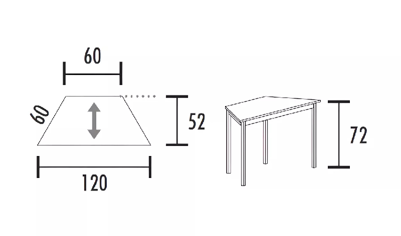 Table polyvalente trapézoïdale So Velada_5