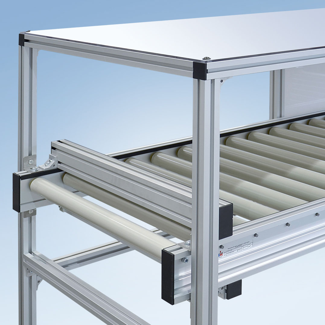 Convoyeur à rouleaux par gravité RBS-P 2255 - mk technology group - rectiligne ou courbe pour produits de poids moyen_5