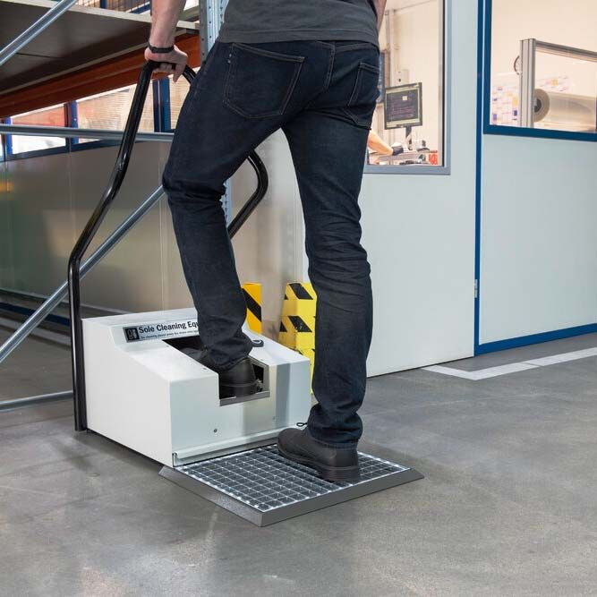 Lave-semelles SEC 90 - Nettoyeur compact et efficace pour industrie et commerce_5