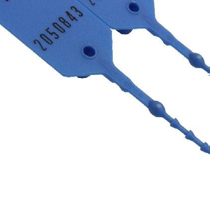 Scellé PP à tige crantée ronde - Longueur 215 mm - Tige Ø2.6 mm - Bleu_5