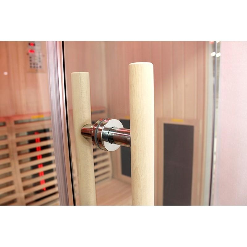 SAUNA INFRAROUGE BOREAL® SIGNATURE - 200 À SPECTRE COMPLET - 200X135X205_5