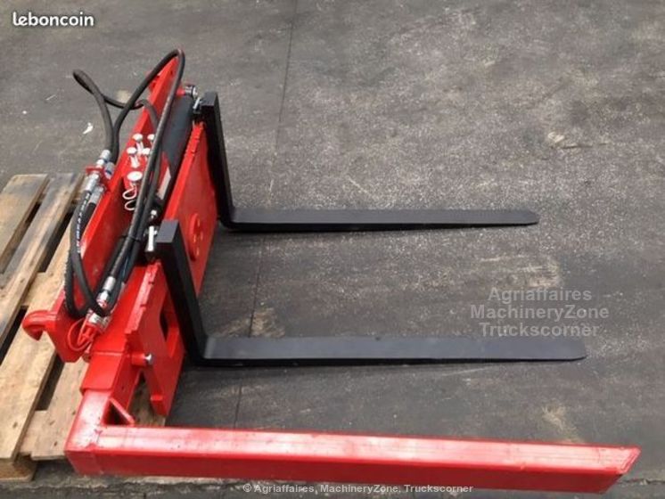 Retourneur de palox et palettes à tête rotative - OP SM ISO 2 pour chariot élévateur, capacité 2000 kg_5