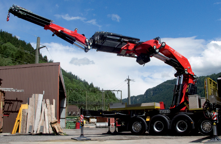Grue auxiliaire Fassi F1950RA HE-Dynamic - capacité 137,6 tm - bras hydraulique jusqu'à 31,30 m_5