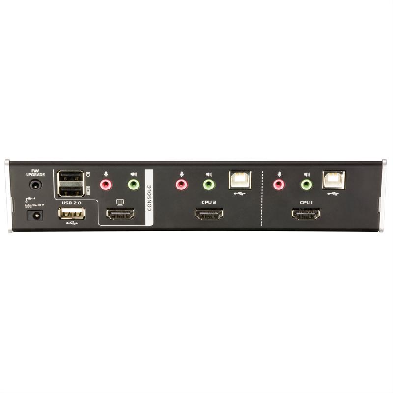 Aten cs1792 switch kvm hdmi, usb, audio, hub usb, 2 ports_5