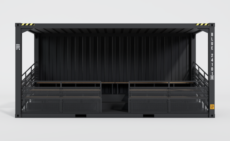 Cargo Tribune compact et modulaire pour l'accueil jusqu'à 25 personnes - 20HC_6