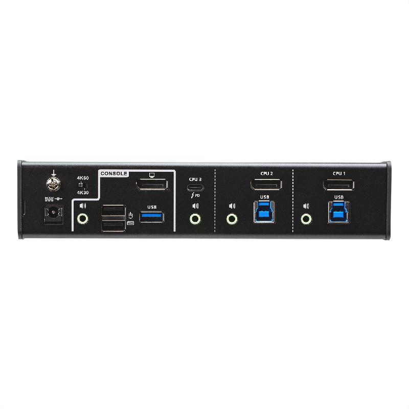 ATEN CS1953 Commutateur KVMP hybride DisplayPort USB-C 3 ports_5