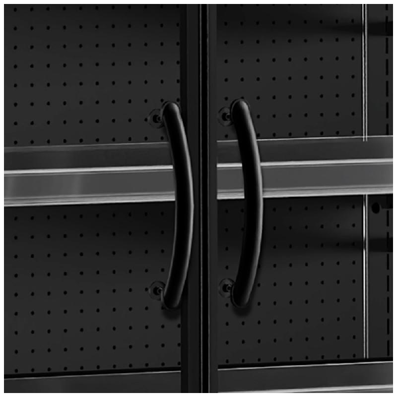 Vitrine réfrigérée 2 portes - 740L - Noir | Tefcold - MDCA1250HB_5