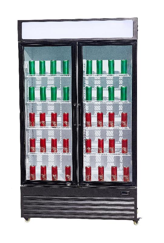 Réfrigérateur 2 portes en verre bez-750 gd l1120 7455.1390 COMBISTEEL_5