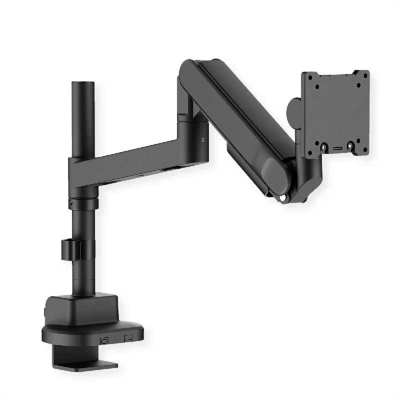ROLINE Support LCD lourd, montage sur bureau, 4 articulations, jusqu'à 22/27 kg, noir_5