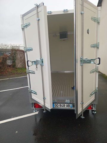 Remorque frigorifique double essieu 1300kg - RAPHA 21 - PTAC 2500kg - Température 0 à 5°C_5