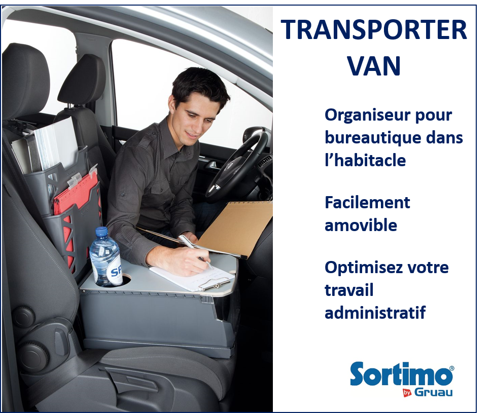 Organisateur De Porte Pour VW Transporter V (2003-2015) - 3 Compartiments | Rangement Optimisé