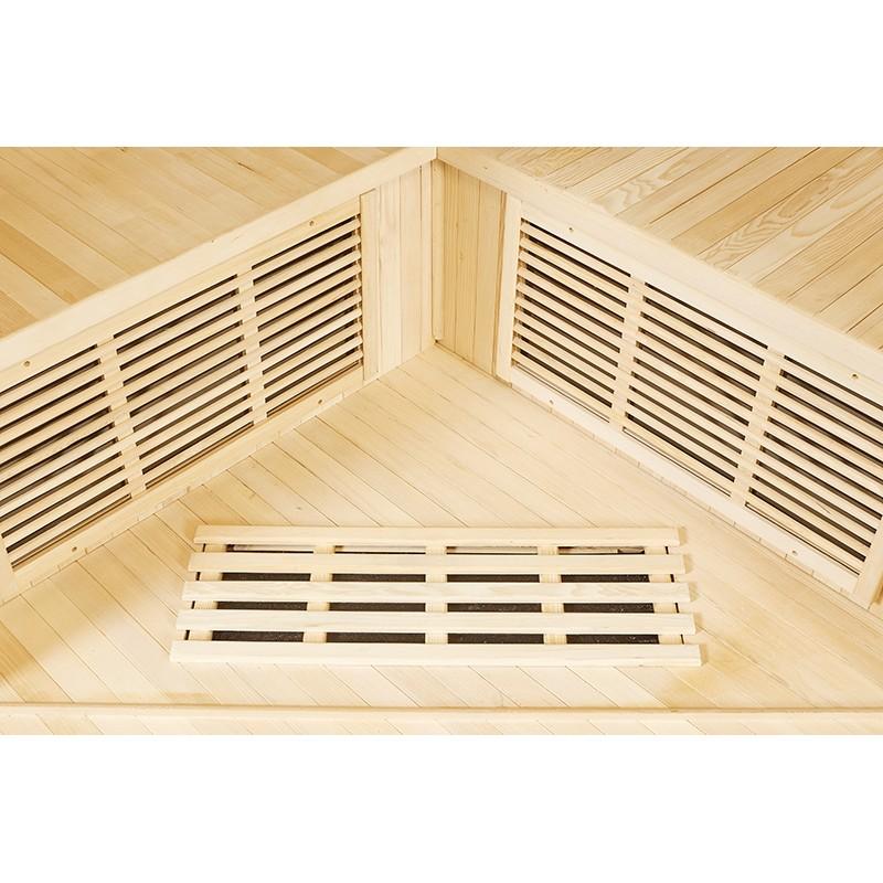 SAUNA INFRAROUGE NORDICA® CARBONE  IR23 (2 À 3 PLACES) - 125X125_5