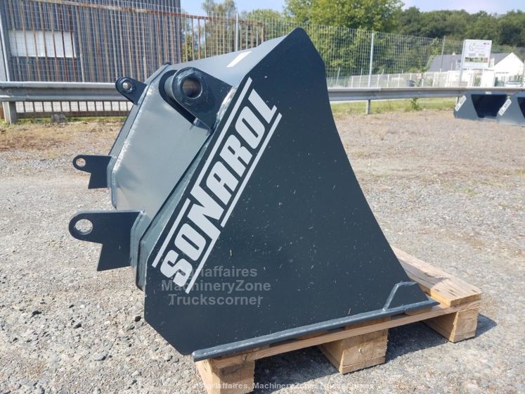 Godet universel pour chargeur frontal - LU SNR 1250 - Largeur 1250mm - Capacité 0,4m3 - Neuf_5