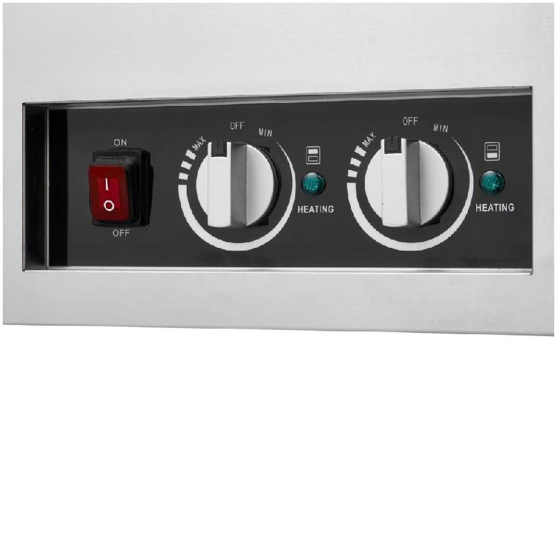 Bain-marie mobile 2x GN 1/1 - Buffalo - JB983_5