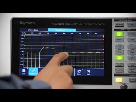 AFG31101 - Générateur de fonctions arbitraires 1 voie 100 MHz, 1 Géch/s, 16 Mpts, 14 bits - Écran tactile 9 pouces_5