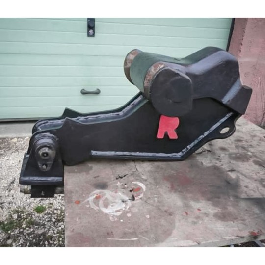 Platine boulonnée pour broyeur et pince de démolition