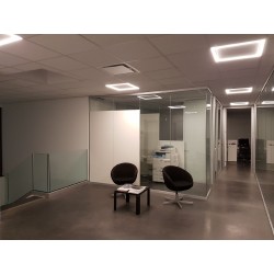 Dalle led à haute efficacité lumineuse, idéal pour éclairer les zones de travail, commerces et établissements de santé, ip20 36w - cadra multi k_5