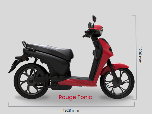 Scooter électrique connecté, homologué UTAC - 45 km/h de vitesse max, 110 km d'autonomie - RUV350 Original_5
