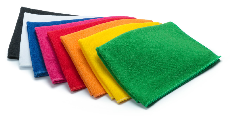 Serviette de sport en microfibre - 185 g/m² - avec pochette - couleur fuchsia_5