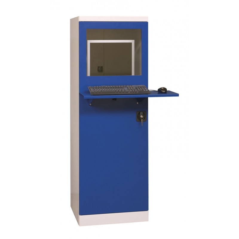 Meuble informatique pour la protection des ordinateurs en milieu industriel - 5 modèles disponibles - Normes IP-42_5
