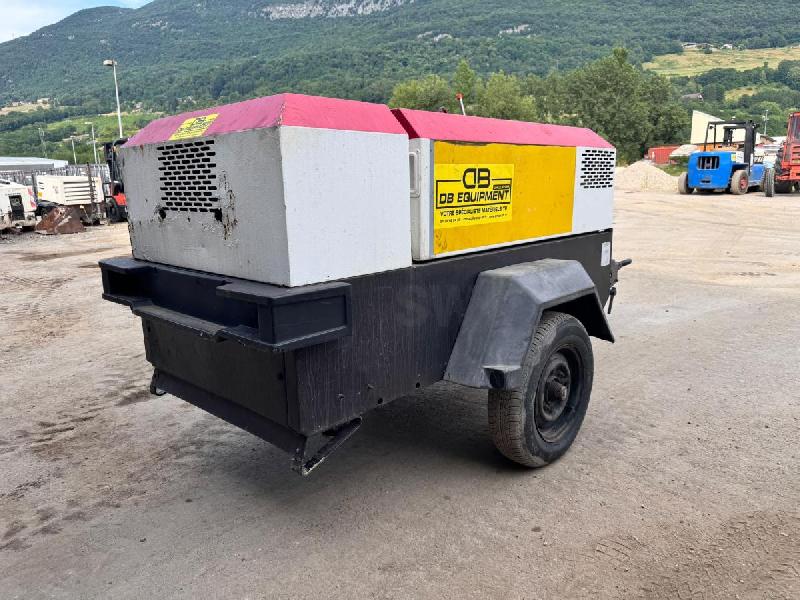 Ingersoll rand P180WD Compresseur de chantier sur remorque_5