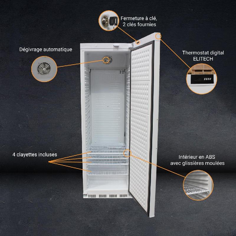 Armoire réfrigérée positive blanche - 360L | L2g - AW-RC400_5