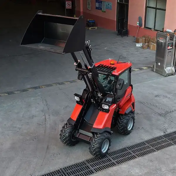Chargeuse Telescopique Everun ER1230T - 4 Roues Motrices - Moteur Kubota_5