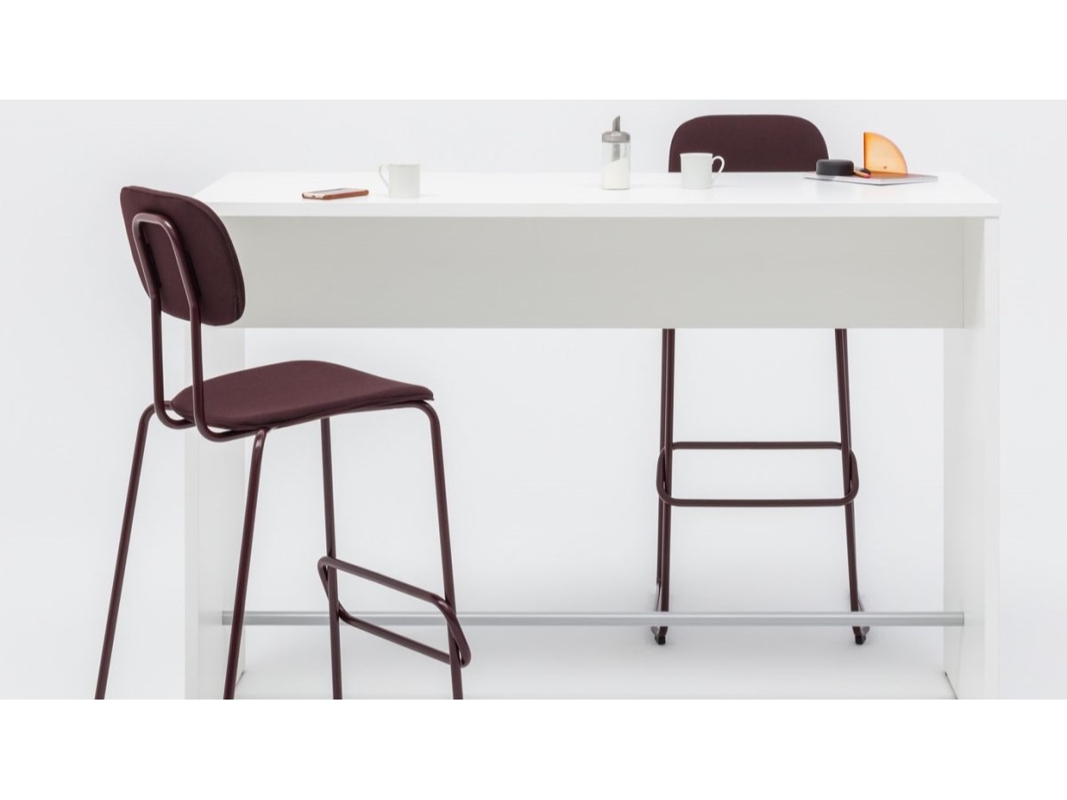 Table haute OGI V - Premier prix, idéale pour réunions informelles, salons et espaces attente_5