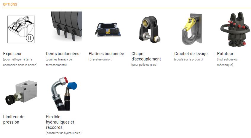 Benne preneuse Série GMVT2 P - capacité de 220 à 470 litres - pour travaux sur voies ferroviaires_5