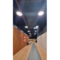 Plafonnier LED rond épuré et design - DONEA Ø600 - Intemporel et personnalisable pour styles modernes et contemporains_5