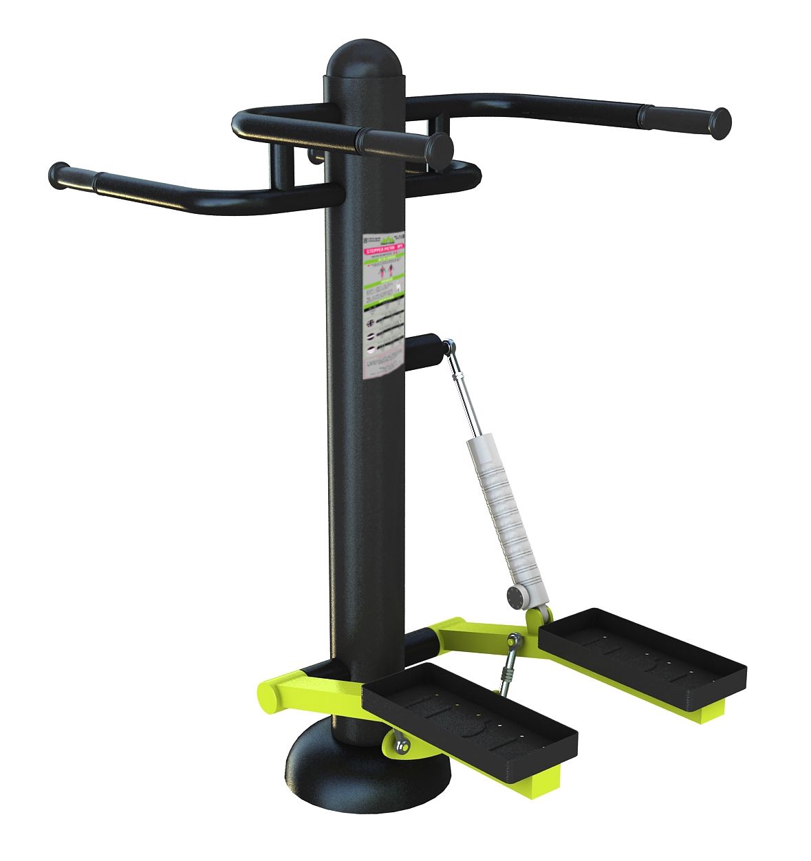 Stepper dips avec réglage de résistance hydraulique - Gamme Piston_0