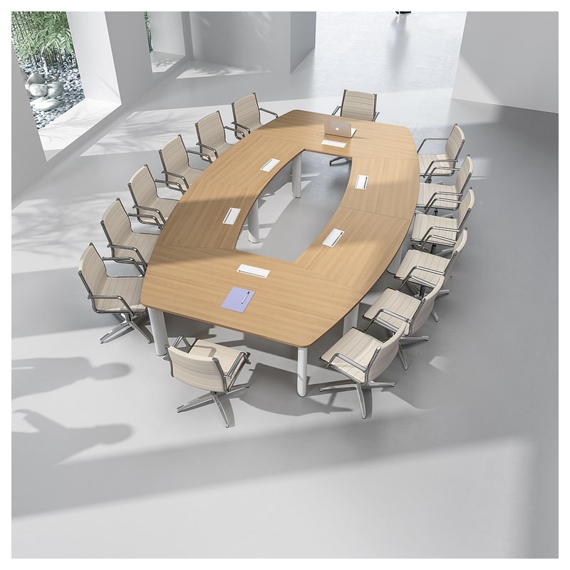 Table de réunion FREGATE CLEN - 18 personnes - L 520 x 140 cm - Top access_5