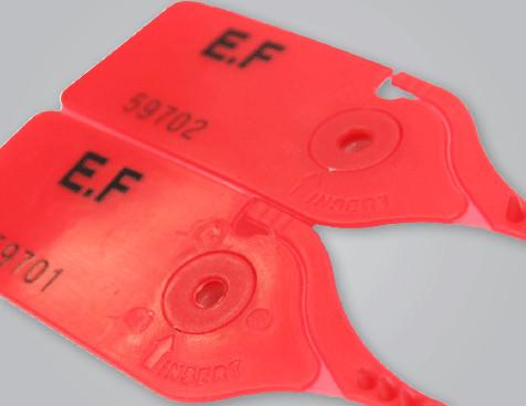 Scellé PP à tige crantée ronde   - Longueur 250 mm - Tige Ø3.8 mm - Jaune_5