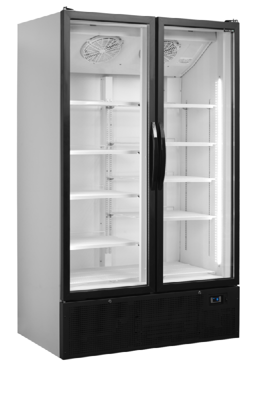 Réfrigérateur vitré - gamme FS - 2 ou 3 portes avec cadre aluminium et froid ventilé_5