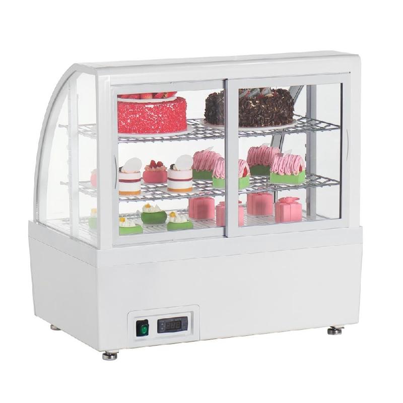 Vitrine réfrigérée de comptoir série C blanche 100L - Polar - CU637_5