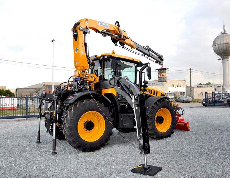 Grue auxiliaire light 145 - effer - pression 350 bar - capacité de levage 2 à 0 txm_5