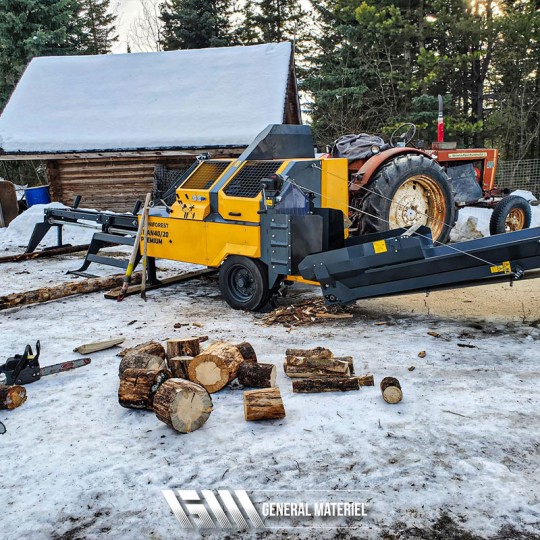 Combiné à bois de chauffage Titan 40/20 PREMIUM - scieur fendeur Uniforest avec lame WIDIA, 20 tonnes de force de fendage_5